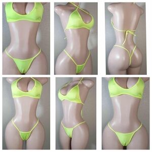 Neon Green Bikini Set